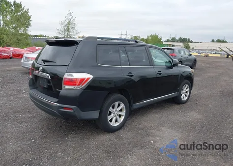 2012 Toyota Highlander Se V6 z USA, uszkodzony, nr VIN 5TDBK3EH5CS146771